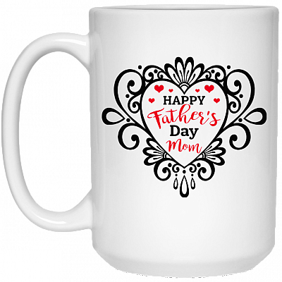 15 oz. White Mug