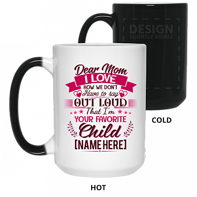 15 oz. Color Changing Mug