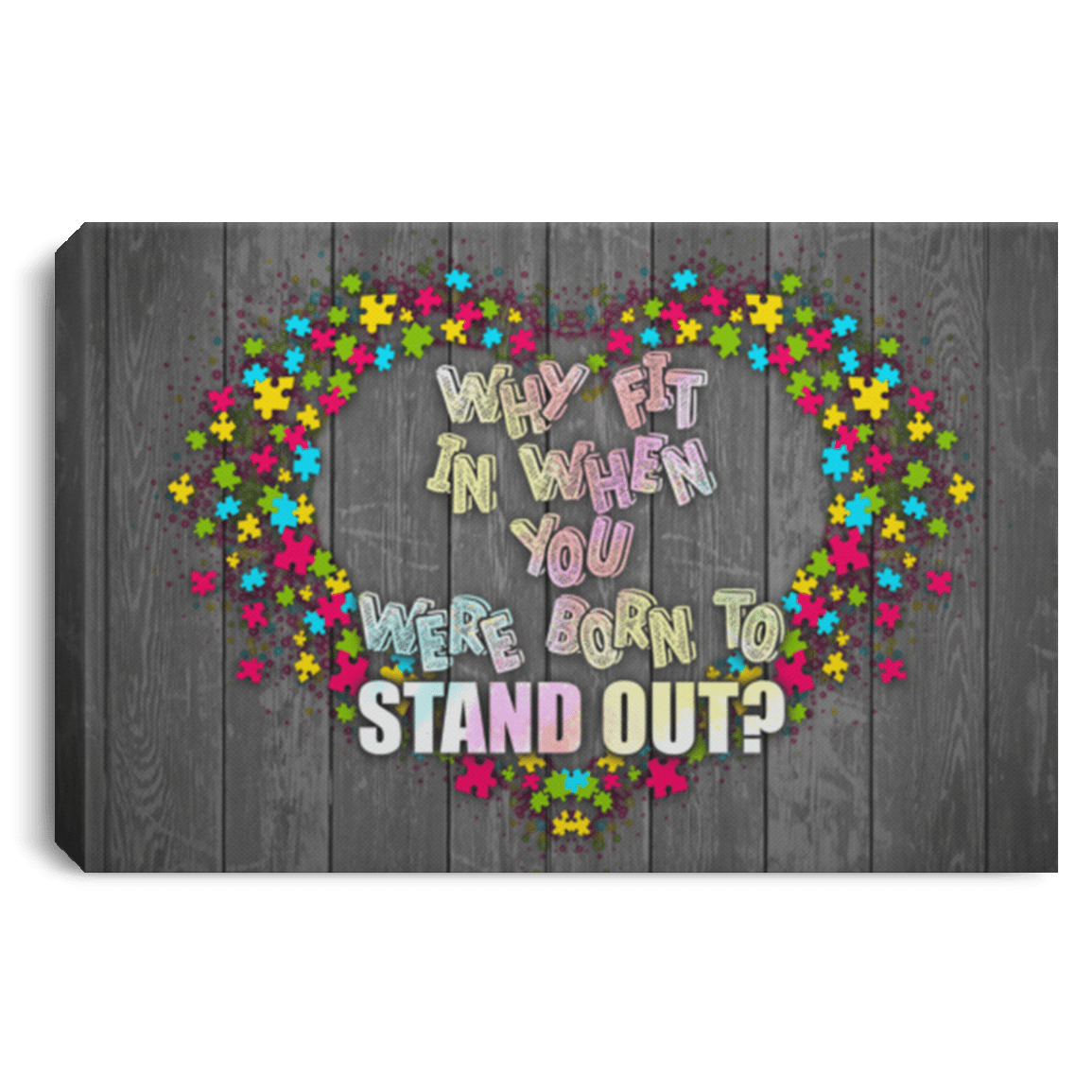 Landscape Canvas Poster Template (Official), White, 0.75'' Framed Canvas