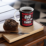 37 HG. Marvellous Dad (2) mug mk