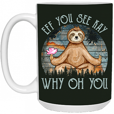 15 oz. White Mug
