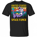 United States Space Force Funny Astronaut Fighting With Alien Vintage Retro T-Shirt, Black, Unisex T-Shirt United States Space Force Funny Astronaut Fighting With Alien Vintage Retro T-Shirt, Black, Unisex T-Shirt
