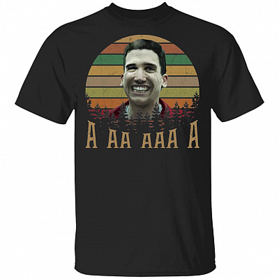 A AA AAA A A Vintage T-Shirt, Black, Unisex T-Shirt