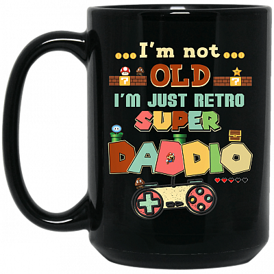 15 oz. Black Mug