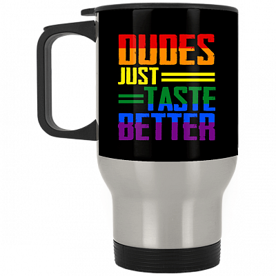 14 oz. Silver Travel Mug