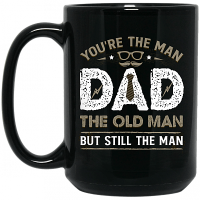 15 oz. Black Mug