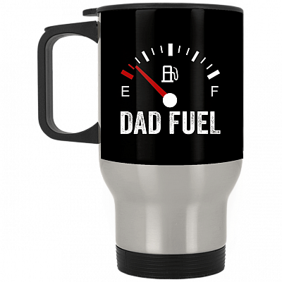 14 oz. Silver Travel Mug