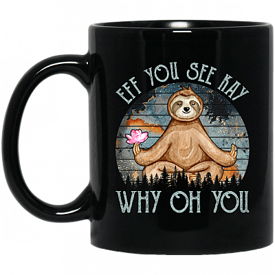 11 oz. Black Mug