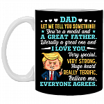 Dad You're A Model And A Great Father - Trump Dad Ceramic Coffee Mug - Beer Stein - Water Bottle - Color Changing Mug, Black, 11 oz. White Mug Dad You're A Model And A Great Father - Trump Dad Ceramic Coffee Mug - Beer Stein - Water Bottle - Color Changing Mug, Black, 11 oz. White Mug
