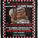 Personalized To My Husband Never Forget That I Love You Your Wife Fleece Blanket – Premium Sherpa Blanket, White, Cozy Plush Fleece Blanket - 50x60 Personalized To My Husband Never Forget That I Love You Your Wife Fleece Blanket – Premium Sherpa Blanket, White, Cozy Plush Fleece Blanket - 50x60