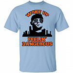 Woke Up Dangerous Cleveland Funny Football Youth T-Shirt - Brownies Needed A Baker, Light Blue, Youth T-Shirt