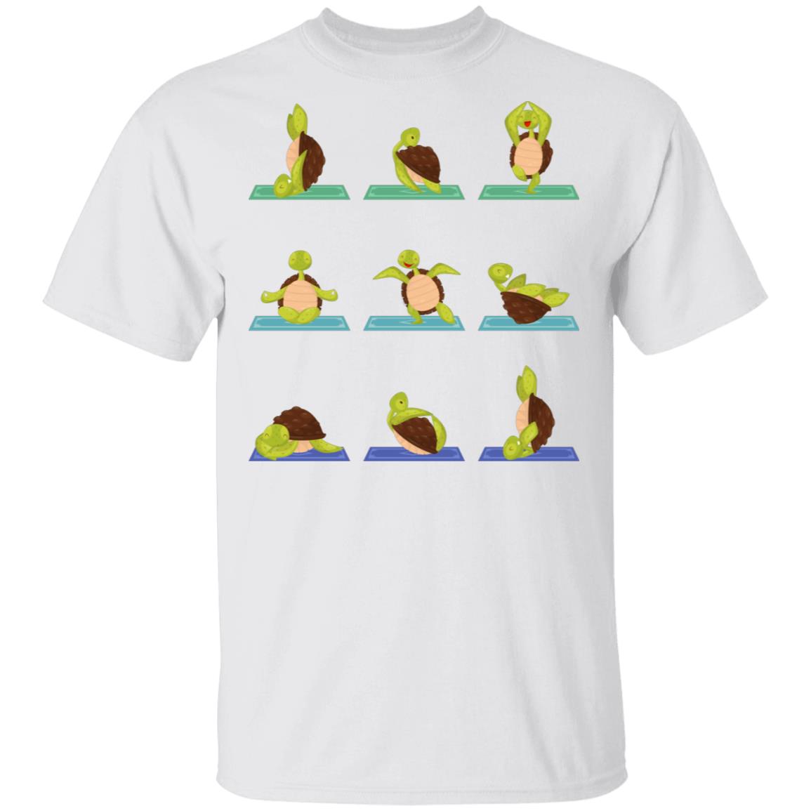 Turtle Yoga - Yoga Shirt for Women T-Shirt, White, Unisex T-Shirt