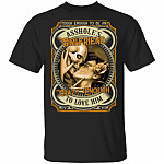 Skull Tough Enough to Be an Asshole Girlfriend Crazy Enought Love Him Couple T-Shirt, Black, Unisex T-Shirt