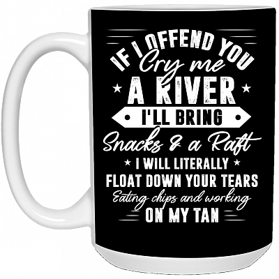 15 oz. White Mug