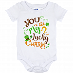 You're My Lucky Charm Toddler - Baby Onesie - Baby Infant Bodysuit, White, Baby Onesie - 12 Month