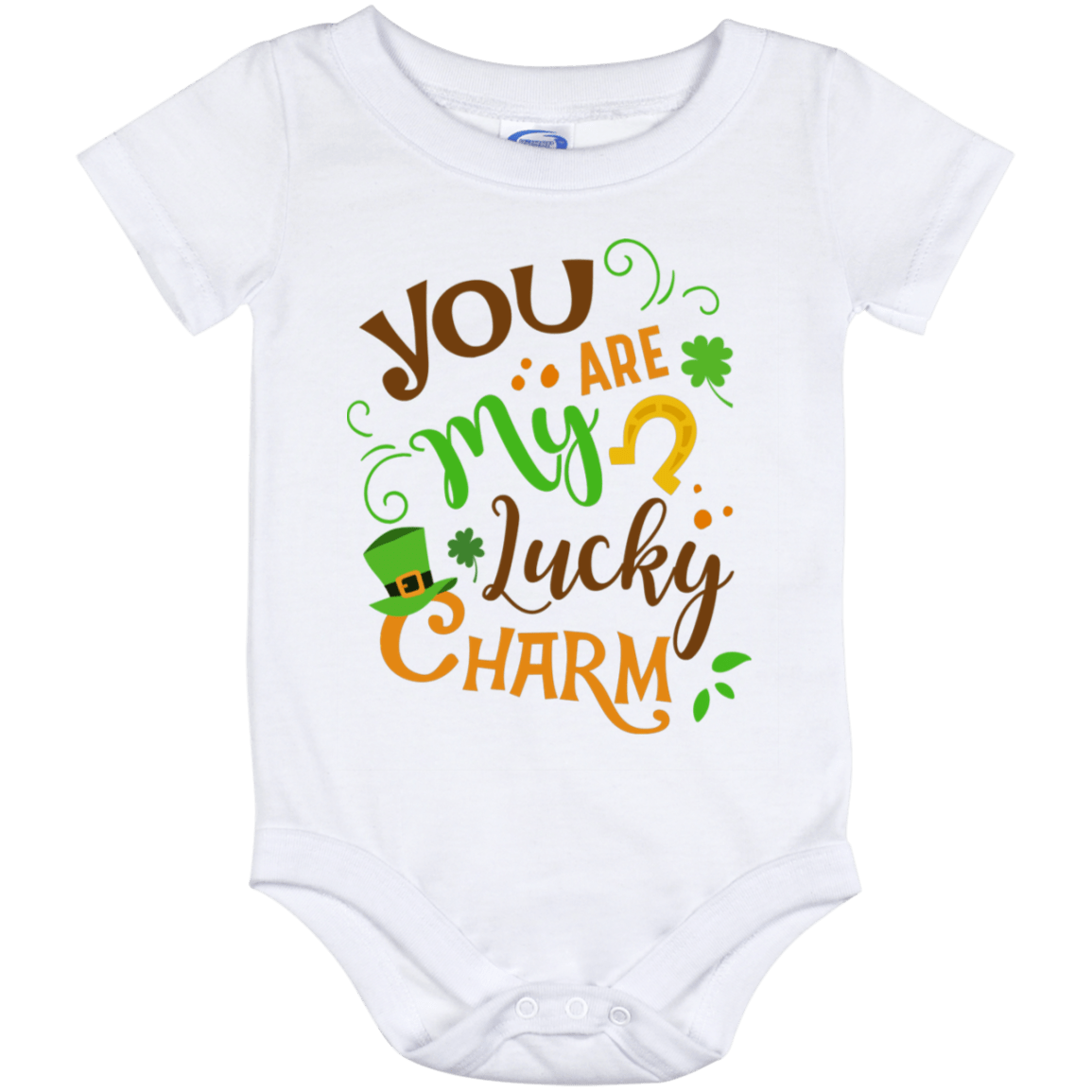 You're My Lucky Charm Toddler - Baby Onesie - Baby Infant Bodysuit, White, Baby Onesie - 12 Month