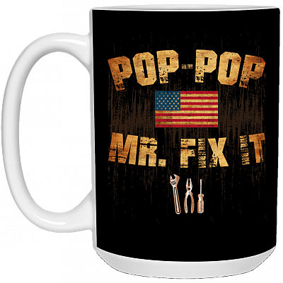 15 oz. White Mug
