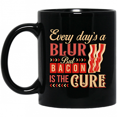 11 oz. Black Mug