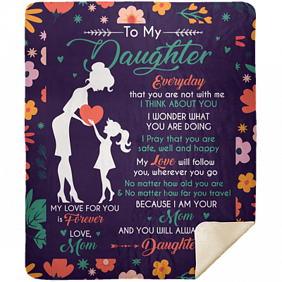 Premium Mink Sherpa Blanket - 50x60