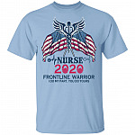 Frontline Warrior I Do My Part You Do Yours T-Shirt - Nurse Appreciation Gifts Shirt, Light Blue, Unisex T-Shirt