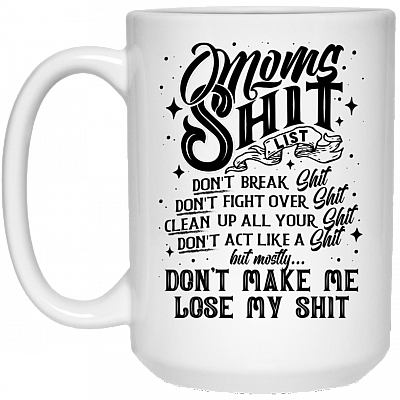 15 oz. White Mug
