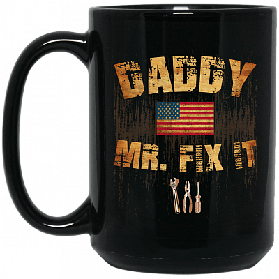 15 oz. Black Mug