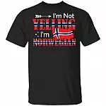 I'm Not Yelling I'm Norwegian T-Shirt - Funny Norwegian Shirt, Black, Unisex T-Shirt