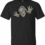 Funny Science Einstein Physics Formula Face T-Shirt