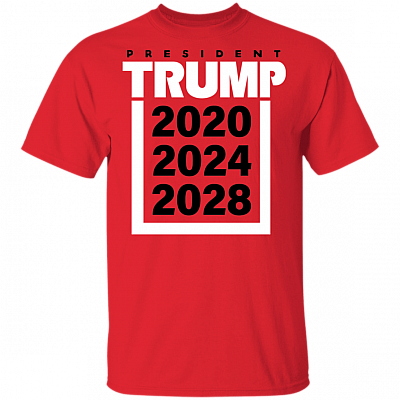 Pro Donald Trump 2020 2024 2028 My President Election Vote T-shirt, Red, Unisex T-Shirt