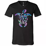 Salty Lil Beach Funny Turtle T-Shirt - V-Neck - Turtle Lover Shirt, Black, V-Neck T-Shirt Salty Lil Beach Funny Turtle T-Shirt - V-Neck - Turtle Lover Shirt, Black, V-Neck T-Shirt