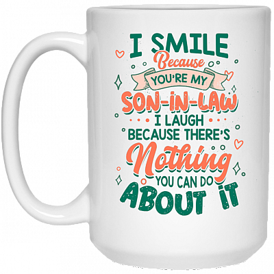 15 oz. White Mug