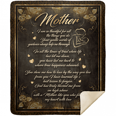 Premium Mink Sherpa Blanket - 50x60