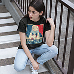 5VT. Make Tea Not War shirt mockup2