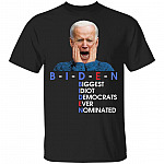 BIDEN Biggest Idiot Democrats Ever Nominated Anti Creepy Joe T-Shirt, Black, Unisex T-Shirt BIDEN Biggest Idiot Democrats Ever Nominated Anti Creepy Joe T-Shirt, Black, Unisex T-Shirt