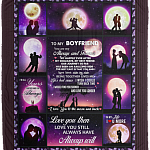 To My Boyfriend You Are My Always And Forever Fleece Blanket - Premium Sherpa Blanket - Woven Blanket, White, Cozy Plush Fleece Blanket - 50x60 To My Boyfriend You Are My Always And Forever Fleece Blanket - Premium Sherpa Blanket - Woven Blanket, White, Cozy Plush Fleece Blanket - 50x60