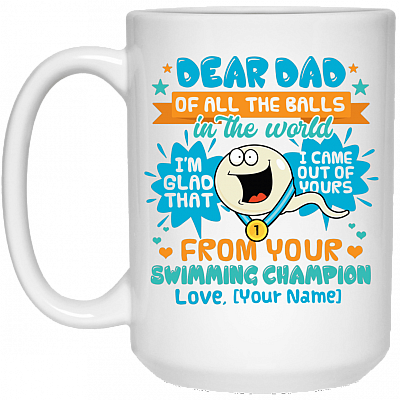 15 oz. White Mug