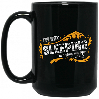 15 oz. Black Mug