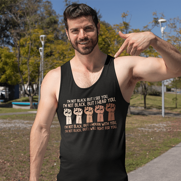 93 HG. I'm Not Black But I See You tank men mk