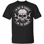 I'm Not In Danger I Am The Danger T-Shirt - Skull Shirt, Black, Unisex T-Shirt
