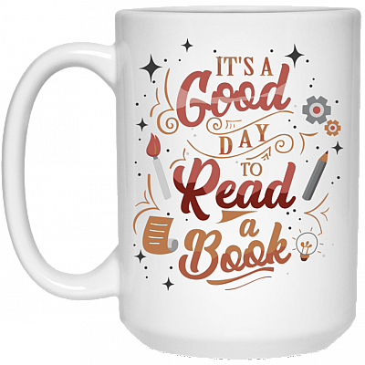 15 oz. White Mug