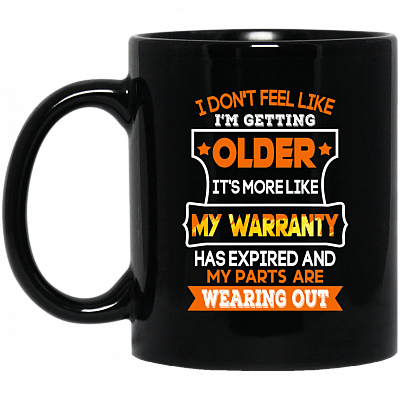 11 oz. Black Mug
