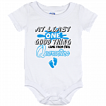 At Least One Good Thing Game from This Quarantine Cute Gift For New Baby Baby Onesie - Baby Infant Bodysuit, White, Baby Onesie - 12 Month