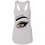 Bright Eyes Juneteenth Is My Independence Day Cotton Tank Top Tee - Ladies Racerback Tank, White, Ladies Racerback Tank Bright Eyes Juneteenth Is My Independence Day Cotton Tank Top Tee - Ladies Racerback Tank, White, Ladies Racerback Tank