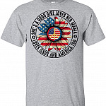 She's A Good Girl She Loves Her Mama Loves Jesus and America Too Fourth of July T-Shirt - V-Neck Shirt,Unisex T-Shirt,Sport Grey