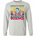 Y'all Mothafckas Need Science Saying Vintage Hoodie Sweatshirt - Funny Science Lover Gift For Geeks T-Shirt, Ash, Long Sleeve