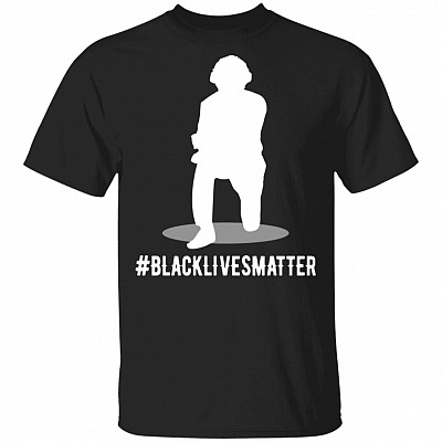 Justin Trudeau Takes a Knee Black Lives Matter T-Shirt, Black, Unisex T-Shirt