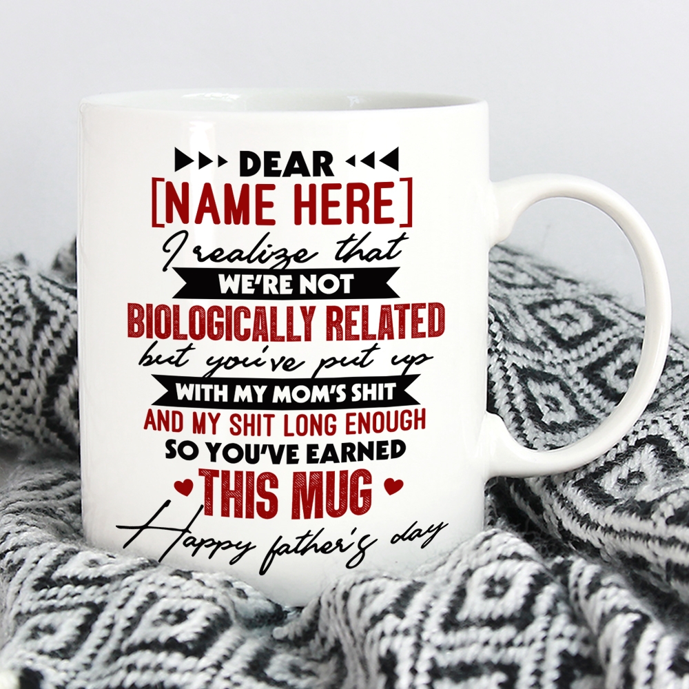 6VT. GẤP Not Biological Dad Personalized mk4