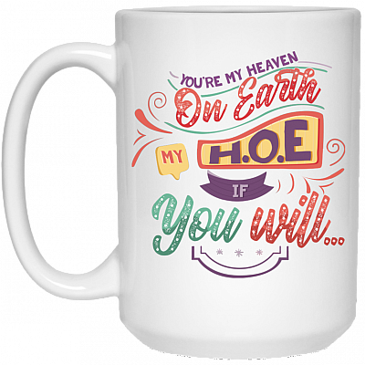 15 oz. White Mug