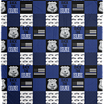 Back The Blue Fleece Blanket - Premium Mink Sherpa Blanket - Woven Blanket, White, Cozy Plush Fleece Blanket - 50x60 Back The Blue Fleece Blanket - Premium Mink Sherpa Blanket - Woven Blanket, White, Cozy Plush Fleece Blanket - 50x60