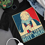5VT. Make Tea Not War shirt mockup1